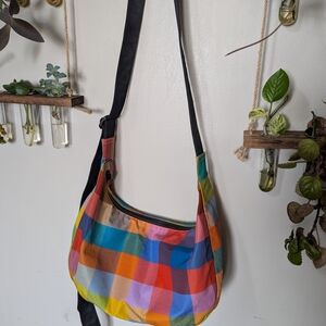 Baggu Medium Crescent Madras